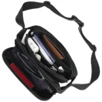 Green Lion Cleveland Travel Cross Body Bag - Black - Image 4