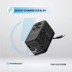 Powerology Universal GaN 85W Super Charger Retractable Type-C Cable - Image 4