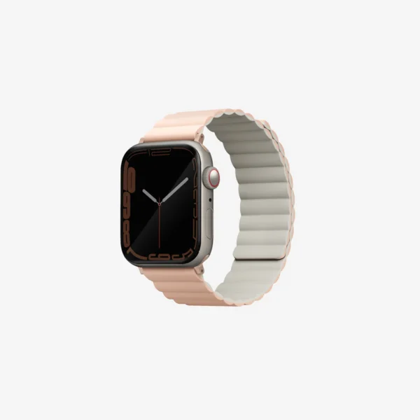Uniq Revix Reversible Magnetic Apple Watch Strap 42/41/40mm Blush (Pink/White)