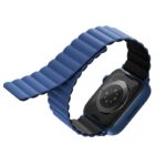 Uniq Revix Reversible Magnetic Apple Watch Strap for Series 1-11, SE/SE2/SE3 & Watch Ultra 2/3 49/45/44/46MM - (Blue/Black) - Image 2