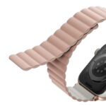 Uniq Revix Reversible Magnetic Apple Watch Strap 42/41/40mm Blush (Pink/White) - Image 3