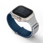 Uniq Revix Evo Reversible Magnetic Apple Watch Strap for Series 1-11, SE/SE2/SE3 & Watch Ultra 2/3 49/45/44/46MM – Blue/White - Image 4