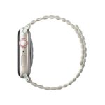 Uniq Revix Reversible Magnetic Apple Watch Strap for Series 1-11, SE/SE2/SE3 &  40/41/42MM - (Sage/Beige) - Image 3