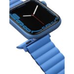 Uniq Revix Reversible Magnetic Apple Watch Strap for Series 1-11, SE/SE2/SE3 & Watch Ultra 2/3 49/45/44/46MM - (Blue/Black) - Image 5
