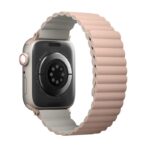 Uniq Revix Reversible Magnetic Apple Watch Strap 42/41/40mm Blush (Pink/White) - Image 6
