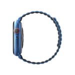 Uniq Revix Reversible Magnetic Apple Watch Strap for Series 1-11, SE/SE2/SE3 & Watch Ultra 2/3 49/45/44/46MM - (Blue/Black) - Image 6