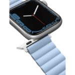 Uniq Revix Premium Edition Reversible Magnetic Apple Watch Strap for Series 1-11, SE/SE2/SE3 & Watch Ultra 2/3 49/45/44/46MM - (Sky Blue) - Image 7