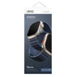Uniq Revix Premium Edition Reversible Magnetic Apple Watch Strap for Series 1-11, SE/SE2/SE3 & Watch Ultra 2/3 49/45/44/46MM - (Prussian / Mist Blue) - Image 2