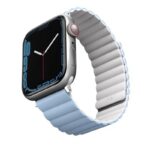 Uniq Revix Premium Edition Reversible Magnetic Apple Watch Strap for Series 1-11, SE/SE2/SE3 & Watch Ultra 2/3 49/45/44/46MM - (Sky Blue)
