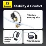 Baseus Eli Sport 1 Open-Ear TWS Earbuds - Image 6