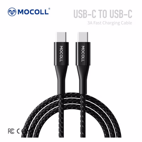 Mocoll Alfa Series Fast Charging Cable C To C