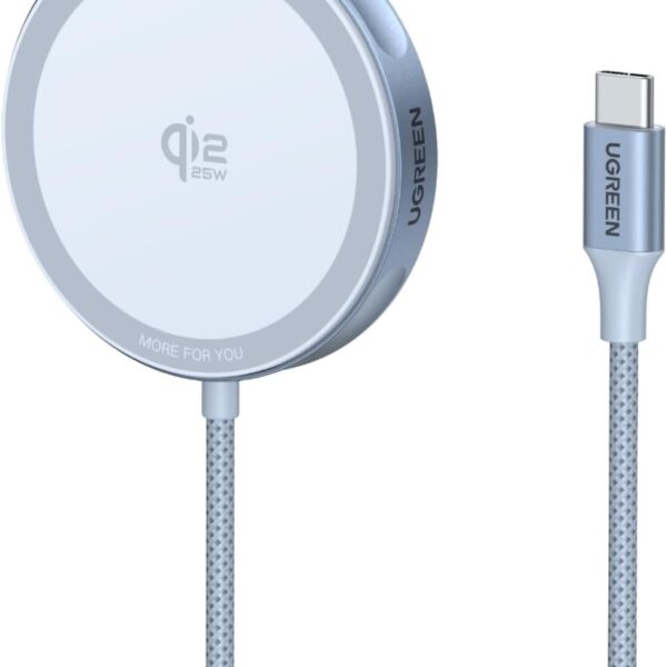 UGREEN 25W Magflow Fast Wireless Charger Qi2 Certified