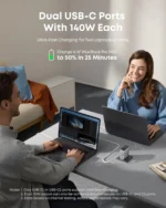 Anker Charger, 140W, 4-Port, PD 3.1 with 5ft Usb-C Cable - Image 3