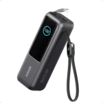 Anker Power Bank (25kmah, 165w, Built-In and Retractable Cables)
