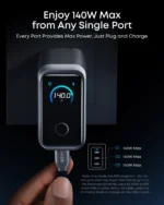 Anker Prime Charger (160W, 3 Ports, Smart Display) - Image 4