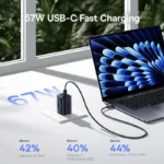 Baseus PicoGo AE11 67W Fast Charger (Black) - Image 3