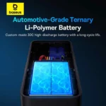 Baseus Super Energy Alpha Series Jump Starter 600A - Image 2
