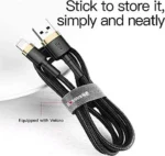 Baseus Cafule Cable USB For iPhone 2.4A 1m (Gold + Black)