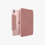 UNIQ Camden Antimicrobial Folio Case for iPad Mini 6th & 7th Gen (A17 Pro)