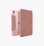 UNIQ Camden Antimicrobial Folio Case for iPad Mini 6th & 7th Gen (A17 Pro)