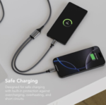 Blupebble PowerFlow 3in1 PD 100W USB-C to USB-C 1.2m/3.9ft - Image 4