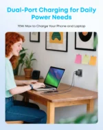 Anker Zolo Charger (70W, 4-Port, PD 3.0) - Image 4
