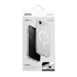 UNIQ LifePro MagSafe Compatible Phone Case for iPhone 16E – Clear - Image 4
