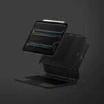 Uniq Axel Magnetic Stand Case for iPad Pro 13” M4 – Black - Image 6