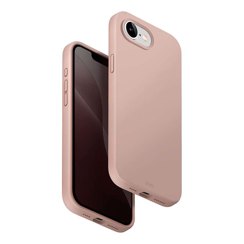 UNIQ Lino Magsafe Compatible Phone Case for iPhone 16E – Blush Pink UNIQ Lino Magsafe Compatible Phone Case for iPhone 16E – Blush Pink - Image 1