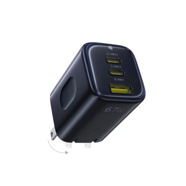 Baseus PicoGo AE11 67W Fast Charger (Black)