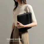 Tomtoc A18 13" Slim Laptop/MacBook  Sleeve - Black - Image 4