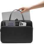 Tomtoc Versatile-A12 Laptop Shoulder Bag - Black - Image 2