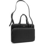 Tomtoc Versatile-A12 Laptop Shoulder Bag - Black - Image 3