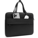 Tomtoc Versatile-A12 Laptop Shoulder Bag - Black - Image 7