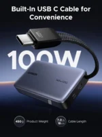 UGREEN Nexode 20000mAh 145W Power Bank with Built-in USB-C Cable (55992B) - Image 4