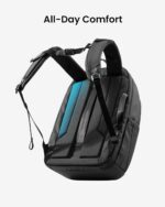 Tomtoc UrbanEX-T77 Laptop Backpack - Black - Image 3