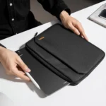 Tomtoc A18 13" Slim Laptop/MacBook  Sleeve - Black - Image 7