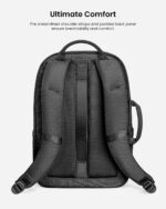 Tomtoc UrbanEX-T65 Laptop Backpack - Black - Image 5