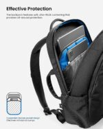 Navigator-T66 Liteway Travel Laptop Backpack - Black - Image 12