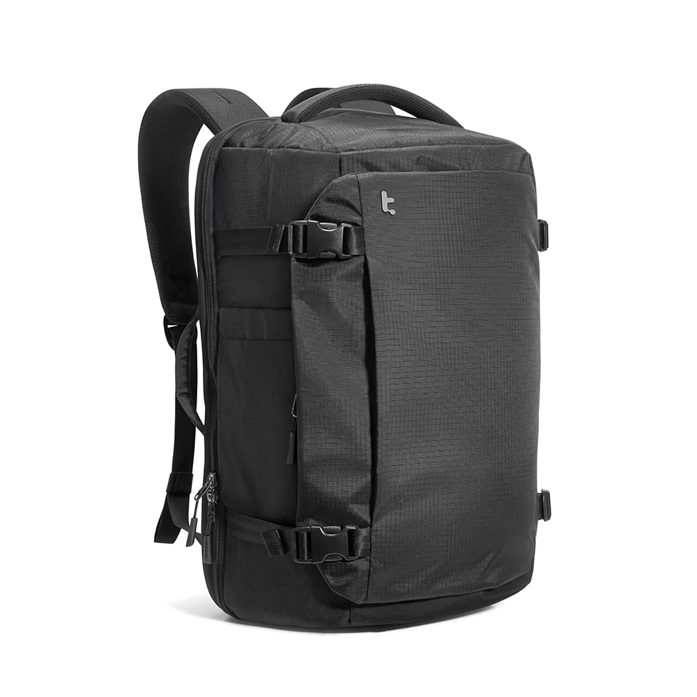 40L-ripstop Navigator-T66 Liteway Travel Laptop Backpack - Black - Image 1