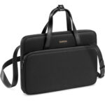 Tomtoc Versatile-A12 Laptop Shoulder Bag - Black - Image 8