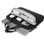 Tomtoc Versatile-A12 Laptop Shoulder Bag - Black - Image 10