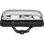 Tomtoc Versatile-A12 Laptop Shoulder Bag - Black - Image 11