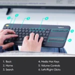 Logitech K400 Plus Wireless Touch Keyboard - Image 10