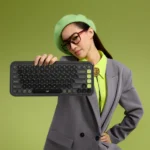 Logitech POP Icon Keys - Graphite & Green - Image 4