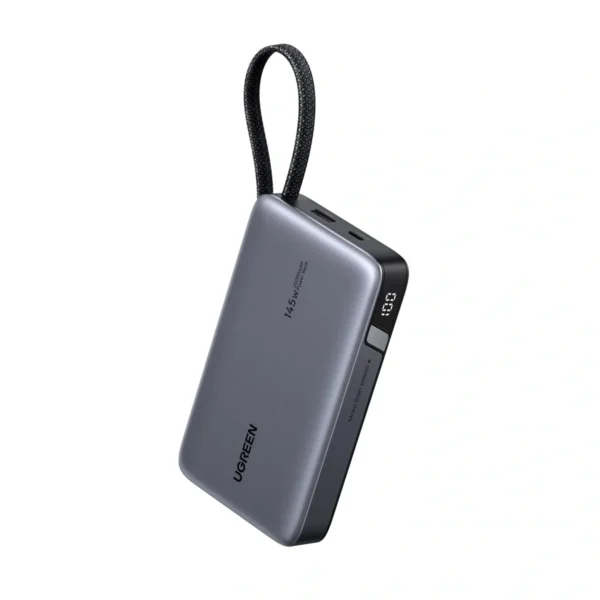 UGREEN Nexode 20000mAh 145W Power Bank with Built-in USB-C Cable