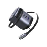 UGREEN Nexode 100W GaN Charger with Retractable USB-C Cable