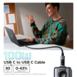 UGREEN Uno USB-C to USB-C 100W PD Fast Charging Cable 1M - Image 6
