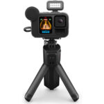 GoPro HERO13 Black Creator Edition - Includes HERO13 Black, Volta (Battery Grip, Tripod, Remote), Media Mod, Light Mod, Enduro Battery, Magnetic Latch Mount and Carrying Case - Image 3