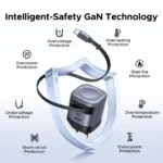 UGREEN Nexode 45W charger with retractable USB-C cable